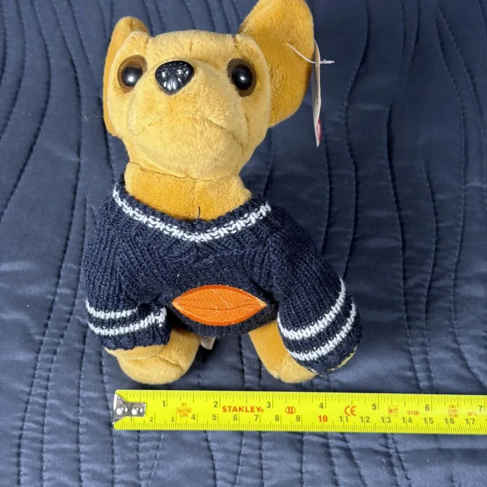 Build A Beanie Beagle Dog Plush Basketball Sweater Silver Dollar City Dollywood